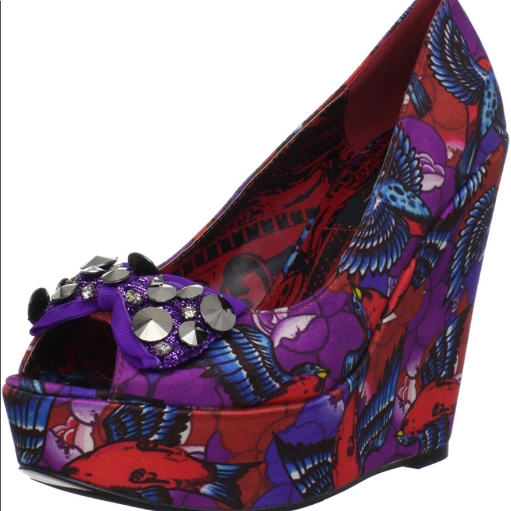 Iron Fist Havana Breeze Peep Toe Wedges